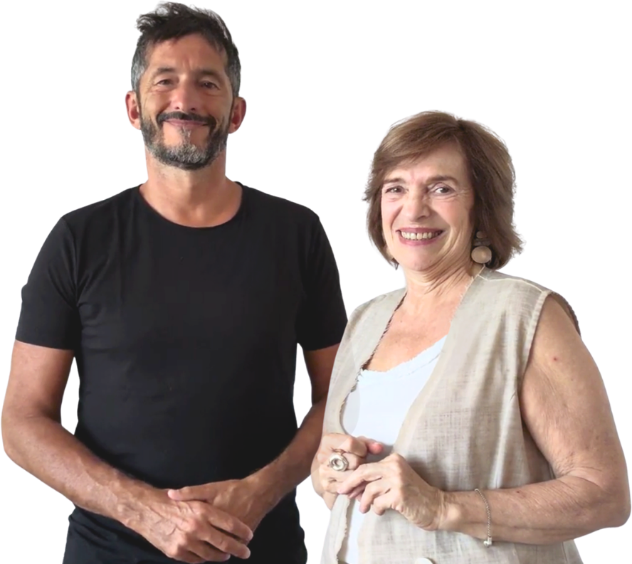 Anni Schuff y Gastón Silberman